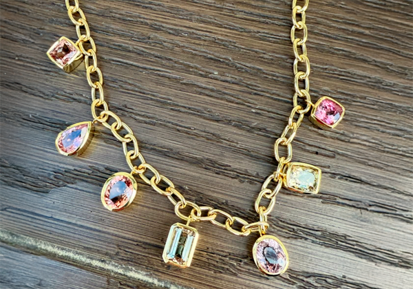 Mismatched Charm Pendants